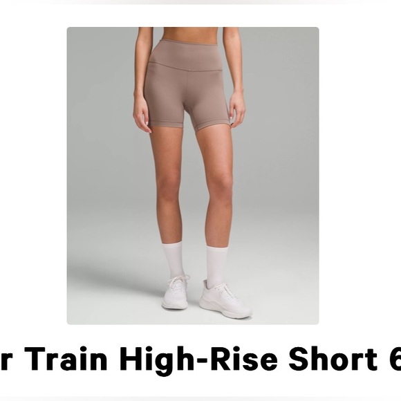 Wunder Train High-Rise Short 6” - Picture 2 of 2